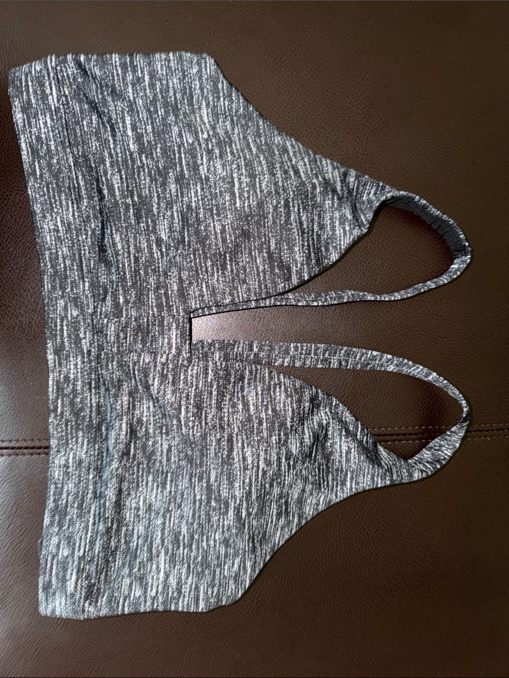 VSX Heathered Gray Seamless Sports Bra